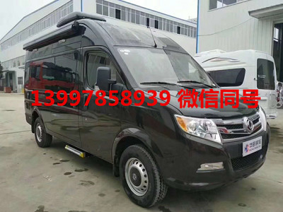 東風御風長軸高頂B型房車內飾漂亮燈光美